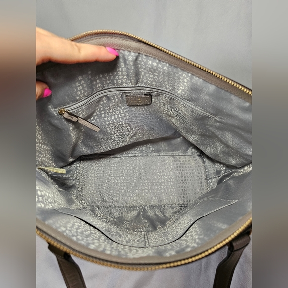 Kate Spade Larchmont Avenue Taupe Penny Tote w/COA - Picture 8 of 8